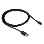 1 m langes 3 A 8-Pin-auf-USB-Daten-Synchronisierungs-Ladekabel für iPhone, iPad, Durchmesser: 4 cm – Bild 2