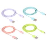 1 m rundes Spulen-Geschenkbox-Design, 8-poliges auf USB-Datensynchronisierungskabel mit Anzeige für iPhone, iPad – Bild 2