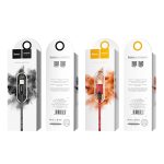 hoco X14 1 m Nylon-geflochtenes USB-auf-8-Pin-Datensynchronisierungs-Ladekabel aus Aluminiumlegierung – Bild 3