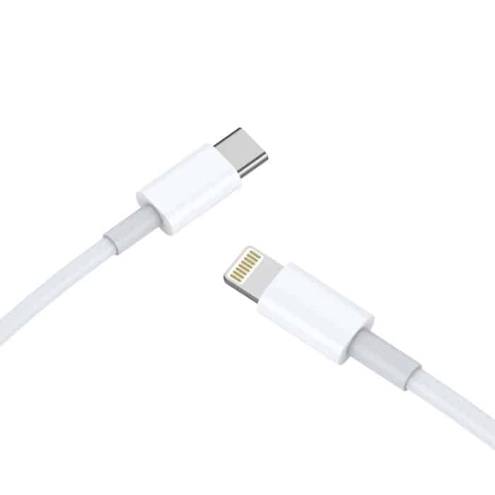 AWEI CL-68 3A Typ-C / USB-C auf 8-poliges PD-Schnellladedatenkabel, Länge: 1 m – Bild 3