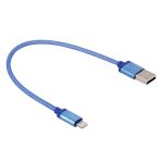 1 m langes 8-poliges 8-poliges USB-Daten-/Ladekabel mit Metallkopf – Bild 3