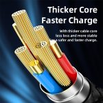 REMAX RC-128i 20 W Typ-C / USB-C auf 8-poliges, intelligentes Digitaldisplay, geflochtenes Ladedatenkabel aus Zinklegierung, Länge: 1,2 m – Bild 7