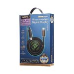 REMAX RC-128i 20 W Typ-C / USB-C auf 8-poliges, intelligentes Digitaldisplay, geflochtenes Ladedatenkabel aus Zinklegierung, Länge: 1,2 m – Bild 8