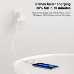 MOMAX DL51D Typ-C / USB-C auf 8 Pin PD geflochtenes Schnellladekabel, Länge: 1,2 m – Bild 2