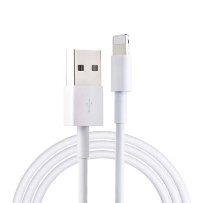 IP8G1095.jpg Ivon CA19 2.4A USB bis 8 Pin Schnellladungsdatenkabel für iPhone, iPad, Länge: 1M – Bild 1