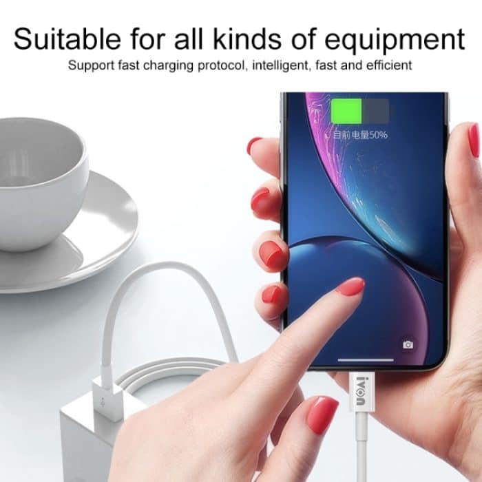 IVON CA70 8-poliges Schnelllade-Datenkabel, Länge: 2 m – Bild 2