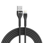 IVON CA92 2,4 A max. USB-auf-8-Pin-Gummi-Schnelllade-Datenkabel, Länge: 1,5 m