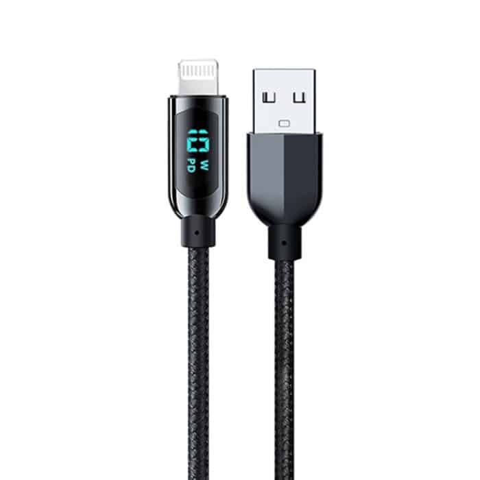 Mutural Li-CC004 1,2 m 10 W Digitalanzeige USB-auf-8-Pin-Ladedatenkabel – Bild 2