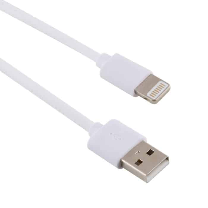 2A USB-Stecker auf 8-Pin-Stecker-Schnittstelle, Injektionskunststoff-Ladekabel, Länge: 1,5 m – Bild 3