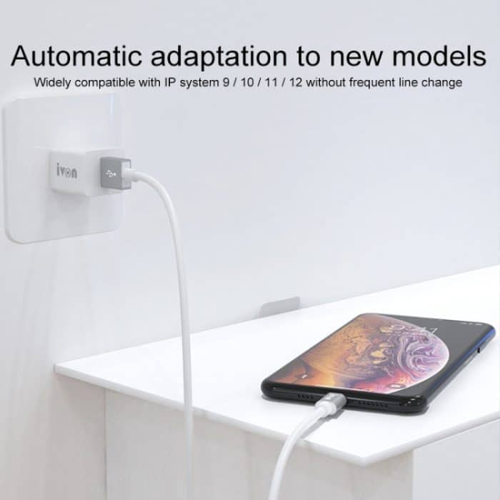 IVON CA73 2,4 A 8-poliges Schnelllade-Datenkabel, Länge: 2 m – Bild 3