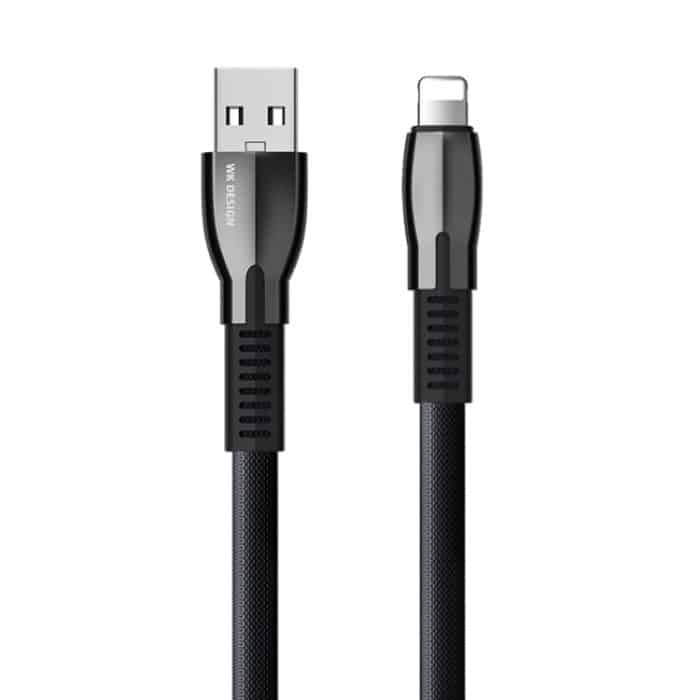 IP8G6816B.jpg WK WDC-107i 1 m 2,4 A Saint Zinc Alloy Series USB-auf-8-Pin-Datensynchronisierungs-Ladekabel – Bild 1