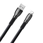 WK WDC-107i 1 m 2,4 A Saint Zinc Alloy Series USB-auf-8-Pin-Datensynchronisierungs-Ladekabel – Bild 2