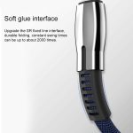 WK WDC-107i 1 m 2,4 A Saint Zinc Alloy Series USB-auf-8-Pin-Datensynchronisierungs-Ladekabel – Bild 4