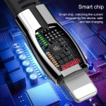 WK WDC-107i 1 m 2,4 A Saint Zinc Alloy Series USB-auf-8-Pin-Datensynchronisierungs-Ladekabel – Bild 6