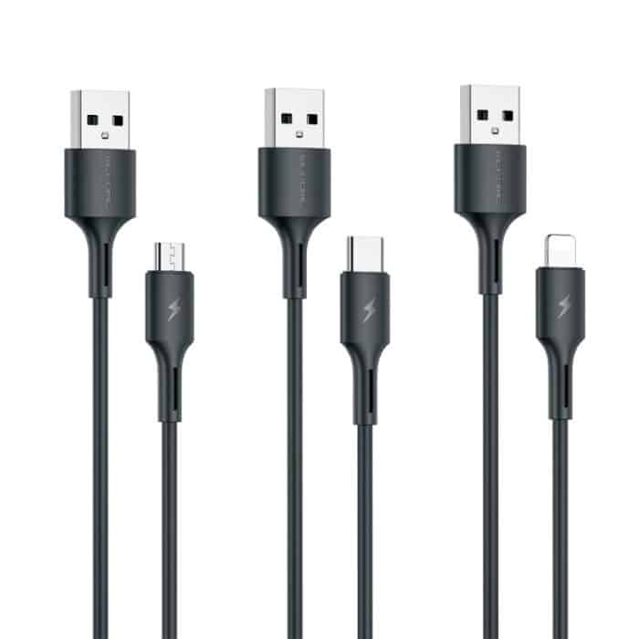 WK WDC-136 USB-auf-8-Pin-3A-Schnelllade-Datenkabel – Bild 7