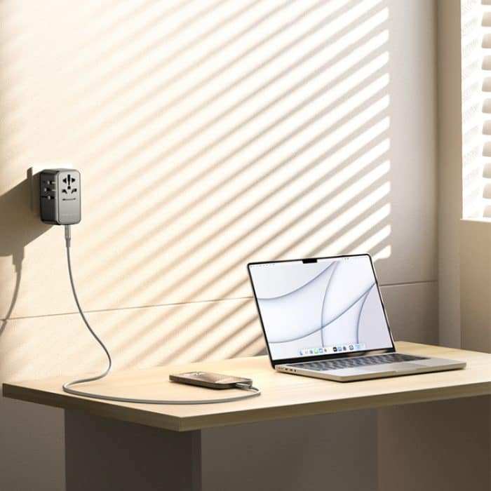 MOMAX DC31 1 m USB3.2 USB-C/Typ-C auf USB-C/Typ-C 100 W geflochtenes Datensynchronisierungs-Ladekabel – Bild 9