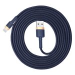 Baseus 1,5 A 2 m USB-auf-8-poliges High-Density-Nylon-Gewebe-USB-Kabel für iPhone, iPad