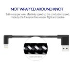 1m 2a USB bis 8 Pin Nylon -Webstil Doppel -Ellbogen -Daten synchronisieren Ladekabel, 1m 2A USB auf 8 Pin Nylon Weave Style Double Elbow Data Sync Ladekabel – Bild 8