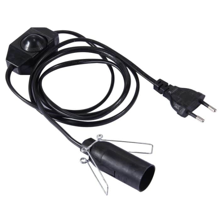 E12 Mittlere dimmbare Himalaya-Salzlampe, Crystal Rock Gesunde Tisch Schreibtischlampe Nachtlicht mit Holzfuß & Glühbirne & Schalter, mittleres Gewicht 2-3 kg, AC 110V, US-Stecker – Bild 5