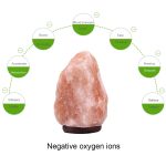 E14 Große dimmbare Himalaya-Salzlampe, Crystal Rock Gesunde Tischlampe Nachtlicht mit Holzfuß & Glühbirne & Schalter, großes Gewicht 3-5 kg, AC 220V – Bild 8