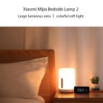 Original Xiaomi Mijia Nachttischlampe 2 LED Nachtlicht Touch & Smart App Control – Bild 2