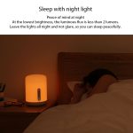 Original Xiaomi Mijia Nachttischlampe 2 LED Nachtlicht Touch & Smart App Control – Bild 5