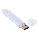 3W 8 LEDs 5730 SMD USB LED Buchlicht Tragbare Nachtlampe, DC 5V – Bild 3