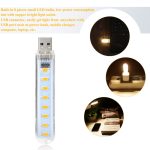 3W 8 LEDs 5730 SMD USB LED Buchlicht Tragbare Nachtlampe, DC 5V – Bild 5