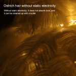 Kreative Schlafzimmer-Feder-Tischlampe, Nachtlicht, dekoratives Licht – Bild 4