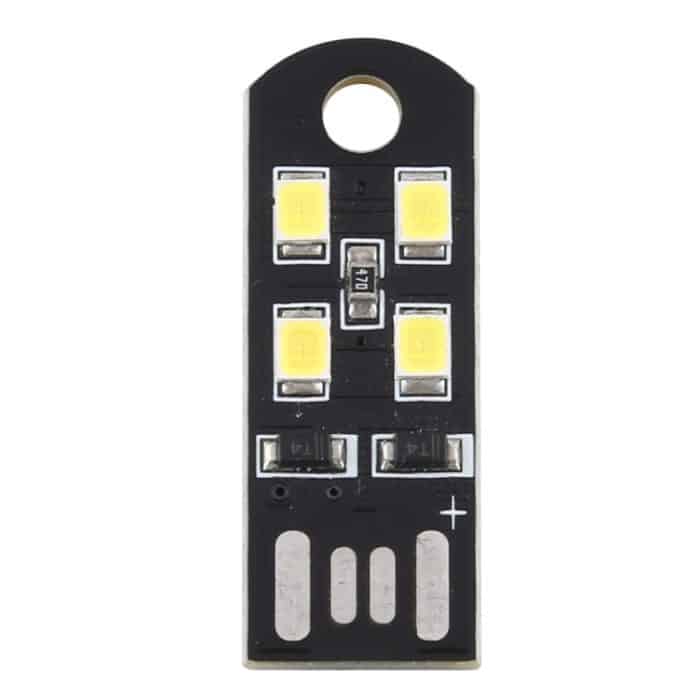 Ultradünnes, energiesparendes USB-Licht mit 4 LEDs – Bild 3