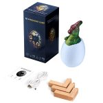 Parasaurolophus Shape Creative Touch 3D Dekoratives Nachtlicht, 3-Farben-Patting-Version – Bild 3