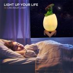 Parasaurolophus Shape Creative Touch 3D Dekoratives Nachtlicht, 3-Farben-Patting-Version – Bild 9