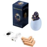 Triceratops Shape Creative Touch 3D Dekoratives Nachtlicht, 3-Farben-Patting-Version – Bild 3