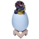 Triceratops Shape Creative Touch 3D Dekoratives Nachtlicht, 16-Farben-Patting-Fernbedienungsversion – Bild 2