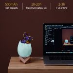 Triceratops Shape Creative Touch 3D Dekoratives Nachtlicht, 16-Farben-Patting-Fernbedienungsversion – Bild 7