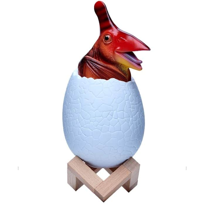 Pterosaurierform Creative Touch 3D Dekoratives Nachtlicht, 3-Farben-Patting-Version – Bild 2