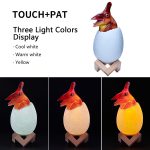 Pterosaurierform Creative Touch 3D Dekoratives Nachtlicht, 3-Farben-Patting-Version – Bild 5