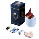 Pterosaurierform Creative Touch 3D Dekoratives Nachtlicht, 16-Farben-Version der Patting-Fernbedienung – Bild 3