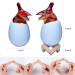 Pterosaurierform Creative Touch 3D Dekoratives Nachtlicht, 16-Farben-Version der Patting-Fernbedienung – Bild 4