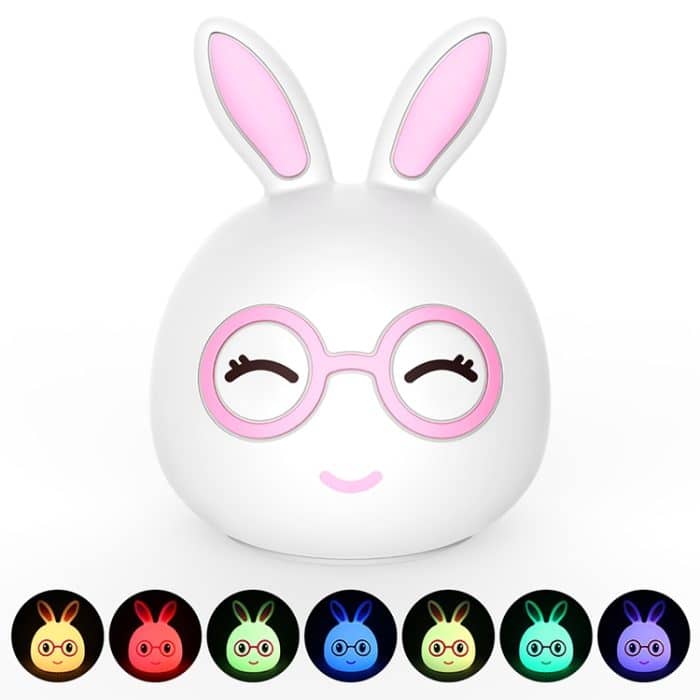 Happy Rabbit Creative Touch 3D-LED-Deko-Nachtlicht, AAA-Batterie-Version – Bild 1