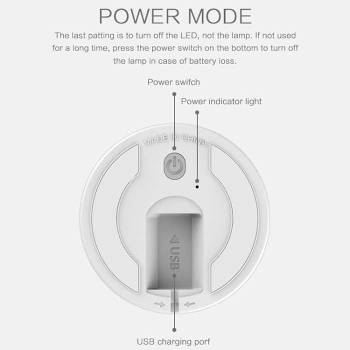 Happy Rabbit Creative Touch 3D-LED-Deko-Nachtlicht, USB-Ladeversion – Bild 4