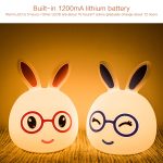 Happy Rabbit Creative Touch 3D-LED-Deko-Nachtlicht, USB-Ladeversion – Bild 8