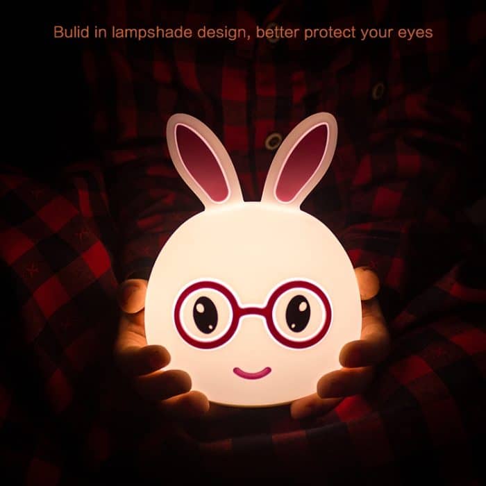 Smiling Rabbit Creative Touch 3D-LED-Deko-Nachtlicht, USB-Ladeversion – Bild 13