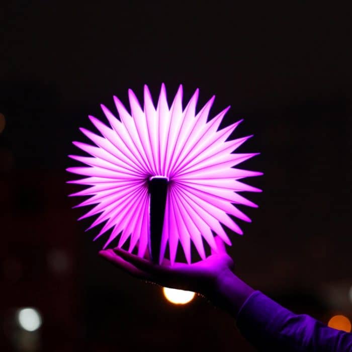 Kreatives tragbares USB-Lade-Halbkreis-Nachtlicht mit Fernbedienung – Bild 9