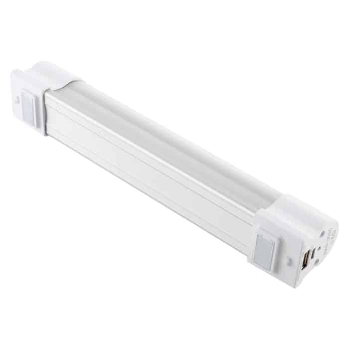 Q21 21 cm Weiß + Rot USB LED-Lichtleiste Tragbar 5V 650mA 5500-6500K mit Schalter – Bild 4