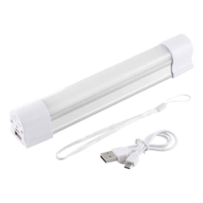 Q21 21 cm Weiß + Rot USB LED-Lichtleiste Tragbar 5V 650mA 5500-6500K mit Schalter – Bild 6