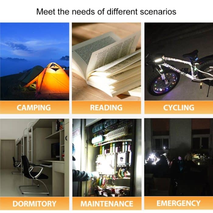 Q21 21 cm Weiß + Rot USB LED-Lichtleiste Tragbar 5V 650mA 5500-6500K mit Schalter – Bild 10