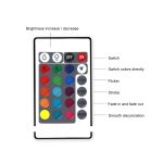 DC01 Crack Base Fahrrad Kreatives 3D Buntes LED Dekoratives Nachtlicht, Fernbedienungsversion – Bild 5