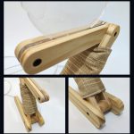 0,5 W Kinder Schlafzimmer Eule Falt Holzlampe 3D Nachtlicht (warmes Licht) – Bild 4