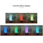 Badeanzug Black Base Kreatives dekoratives 3D-LED-Nachtlicht, wiederaufladbar mit Touch-Taste – Bild 3